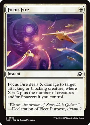 Edge of Eternities Focus Fire #18