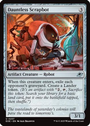 Edge of Eternities Dauntless Scrapbot #237