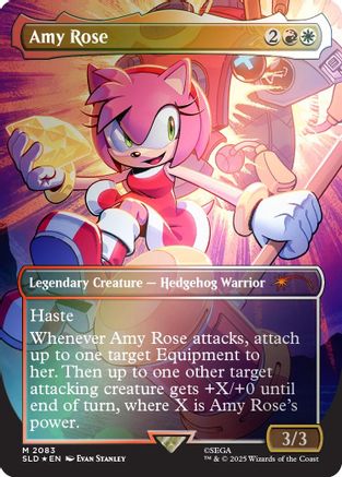 Amy Rose (Rainbow Foil)