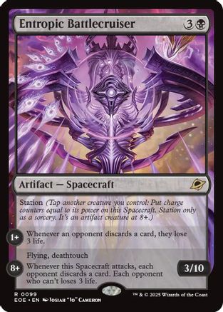 Edge of Eternities Entropic Battlecruiser #99