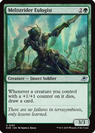 Edge of Eternities Meltstrider Eulogist #197