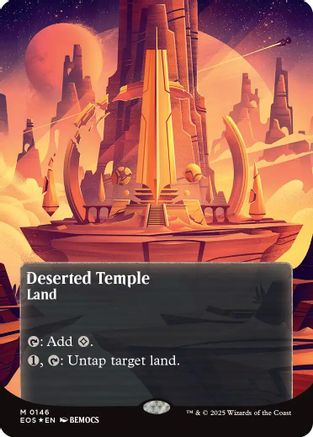 Deserted Temple (0146) (Borderless) (Galaxy Foil)