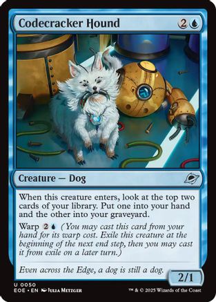 Edge of Eternities Codecracker Hound #50