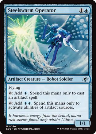 Edge of Eternities Steelswarm Operator #80