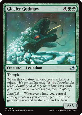 Edge of Eternities Glacier Godmaw #188