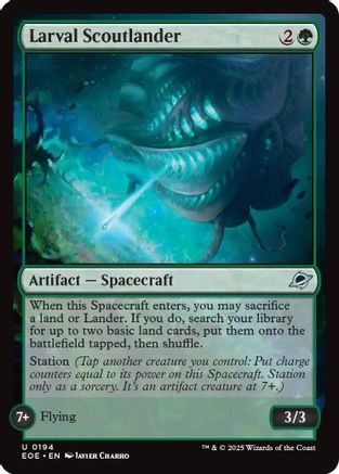 Edge of Eternities Larval Scoutlander #194