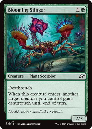 Edge of Eternities Blooming Stinger #174