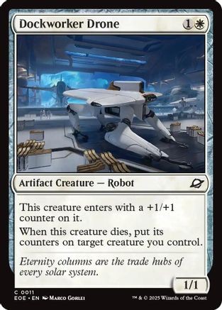 Edge of Eternities Dockworker Drone #11