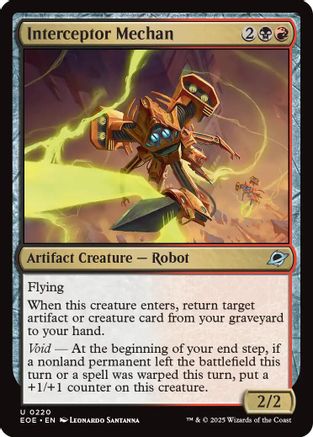 Edge of Eternities Interceptor Mechan #220