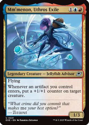 Edge of Eternities Mm'menon, Uthros Exile #221