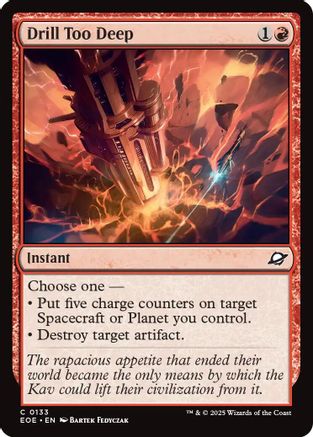 Edge of Eternities Drill Too Deep #133