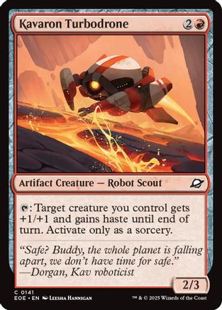 Edge of Eternities Kavaron Turbodrone #141