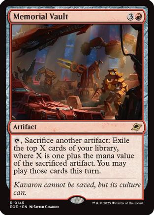 Edge of Eternities Memorial Vault #145