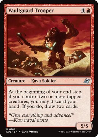 Edge of Eternities Vaultguard Trooper #166