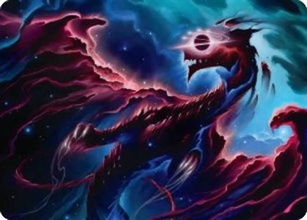 Art Series: Edge of Eternities Nova Hellkite Art Card (18/54) #18