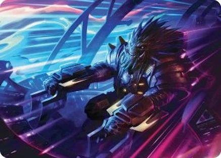 Art Series: Edge of Eternities Tannuk, Steadfast Second Art Card #19