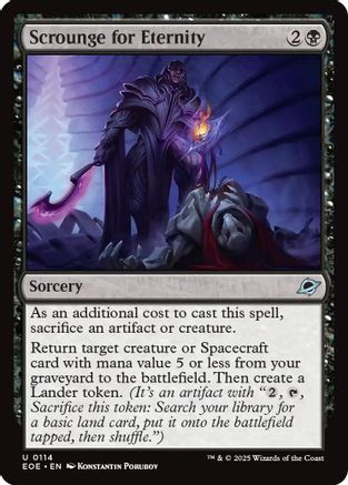 Edge of Eternities Scrounge for Eternity #114