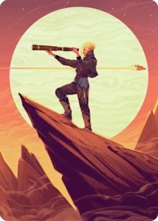 Art Series: Edge of Eternities Sami, Wildcat Captain Art Card #37