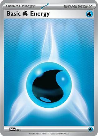 Water Energy 19 Scarlet & Violet Energy Pokémon card