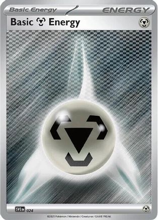 Metal Energy 24 Scarlet & Violet Energy Pokémon card