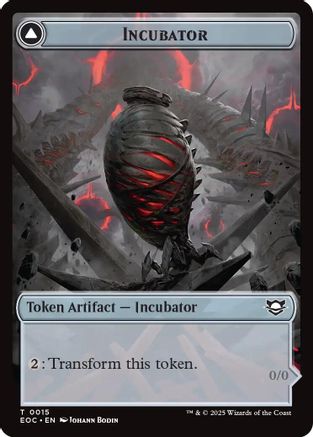 Commander: Edge of Eternities Incubator // Phyrexian Double-Sided Token #15