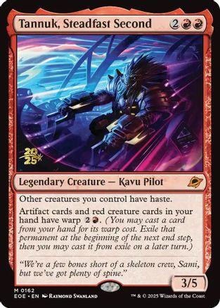Tannuk, Steadfast Second