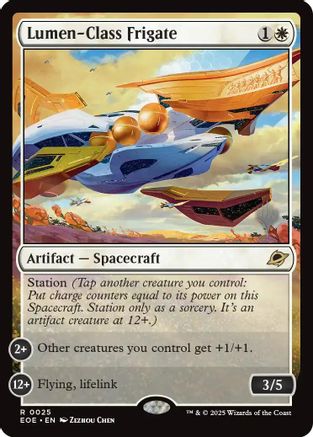 Promo Pack: Edge of Eternities Lumen-Class Frigate #25