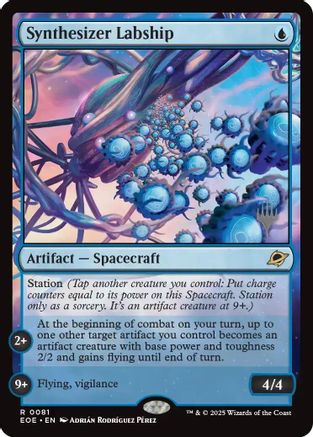 Promo Pack: Edge of Eternities Synthesizer Labship #81