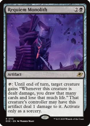 Promo Pack: Edge of Eternities Requiem Monolith #113