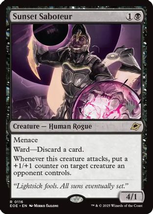 Promo Pack: Edge of Eternities Sunset Saboteur #116