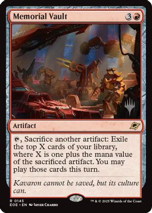 Promo Pack: Edge of Eternities Memorial Vault #145