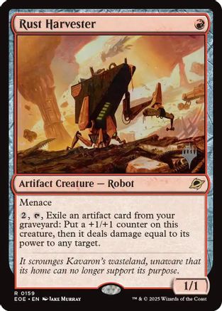 Promo Pack: Edge of Eternities Rust Harvester #159
