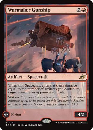 Promo Pack: Edge of Eternities Warmaker Gunship #167