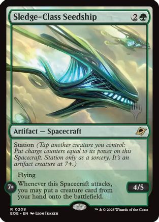 Promo Pack: Edge of Eternities Sledge-Class Seedship #208