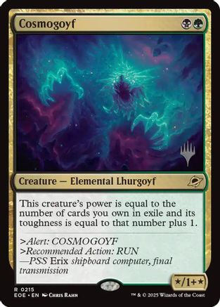 Promo Pack: Edge of Eternities Cosmogoyf #215