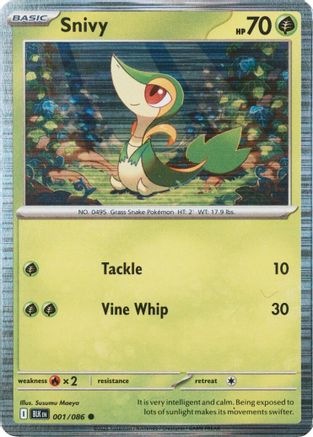 Miscellaneous Cards & Products Snivy - 001/086 (Unova Poster Collection) #001