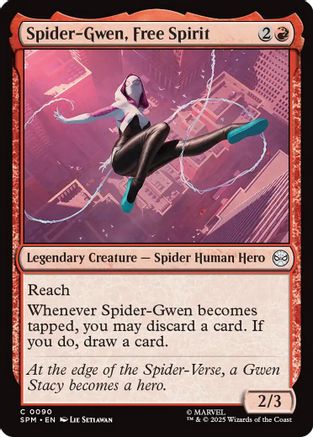 Marvel's Spider-Man Spider-Gwen, Free Spirit #90