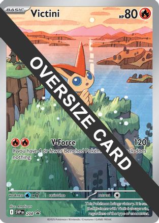Jumbo Cards Victini #208