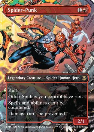 Marvel's Spider-Man Spider-Punk (0207) (Borderless) #207