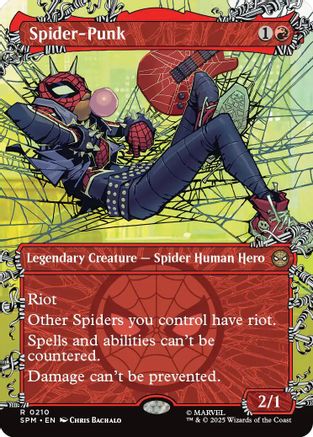 Marvel's Spider-Man Spider-Punk (0210) (Borderless) #210
