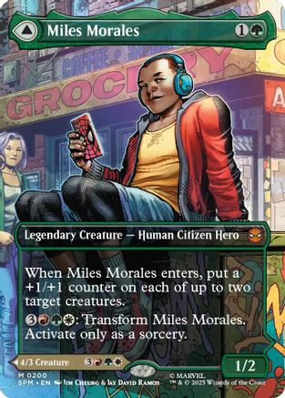 Marvel's Spider-Man Miles Morales (0200) (Borderless) #200