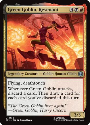 Marvel's Spider-Man Green Goblin, Revenant #130