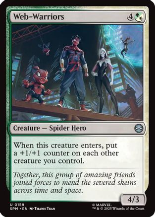 Marvel's Spider-Man Web-Warriors #159