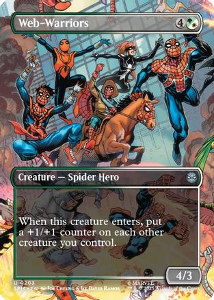 Marvel's Spider-Man Web-Warriors (Borderless) #203