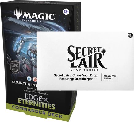 Secret Lair Bundle Commander Reinforcements Counter Intelligence Bundle Galaxy Foil