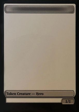 Blank Hero Token
