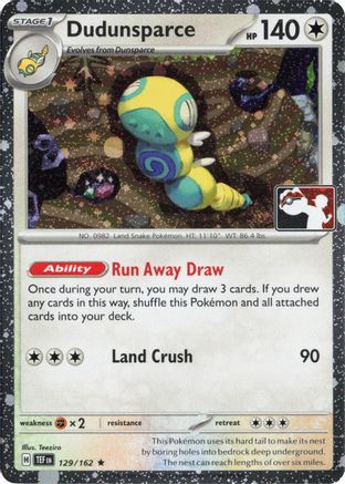 Prize Pack Series Cards Dudunsparce #129
