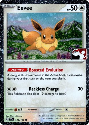 Prize Pack Series Cards Eevee #143