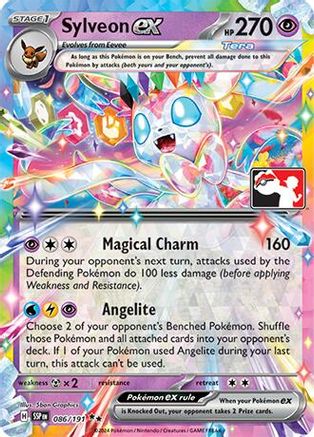 Prize Pack Series Cards Sylveon ex #086
