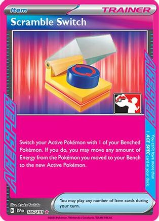 Prize Pack Series Cards Scramble Switch #186